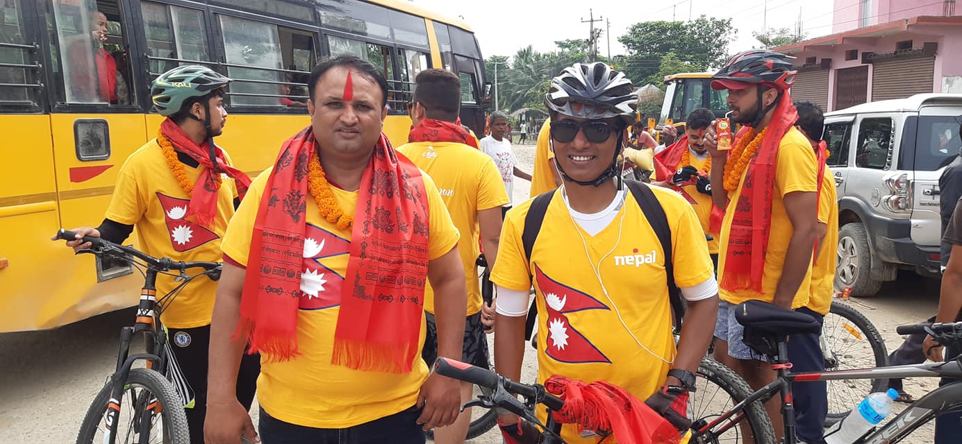 biratnagar cycle rally visit nepal 2020 world tourism day 2019 pradeshportal.com