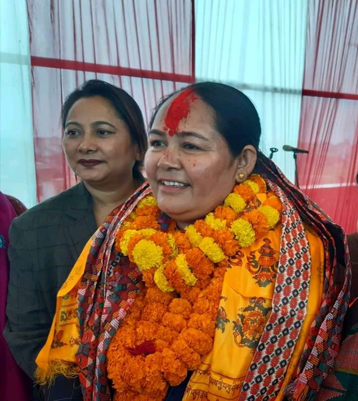 jas maya gajmer bishwakarma pradesh 1 mantri birat anupam