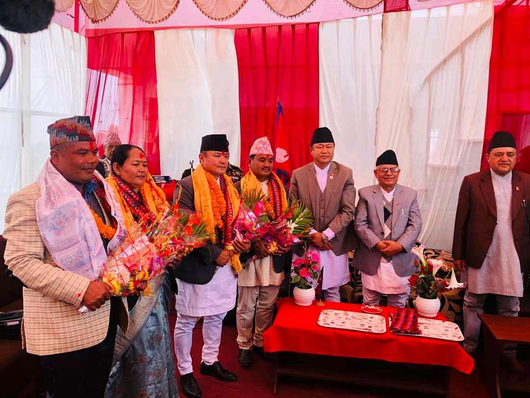 province one ministers taking oath of office