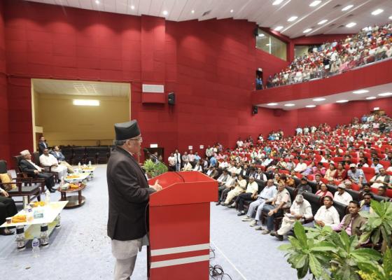 सरकारले अझै देखिने गरी काम गर्दैछः प्रधानमन्त्री प्रचण्ड