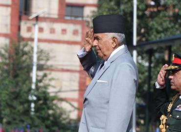 President Paudel attends main ceremony of Constitution Day