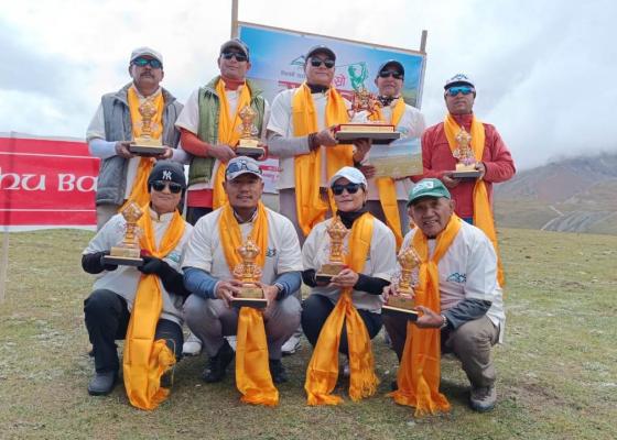 श्याम तामाङलाई टप अफ दि वल्ड गल्फ क्लासिकको उपाधि