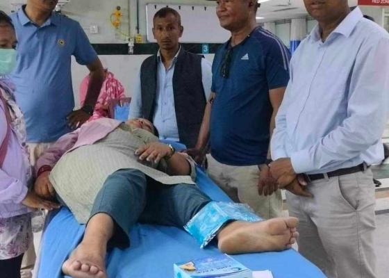 काठमाडौको बानेश्वरमा प्रहरीसँग झडप हुँदा ११ जना राहत शिक्षक घाइते