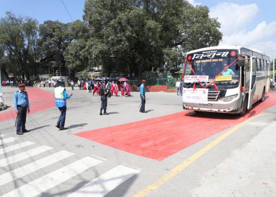 द्रुत बससेवाः अब ४५ मिनेटमै सूर्यविनायकदेखि रत्नपार्क
