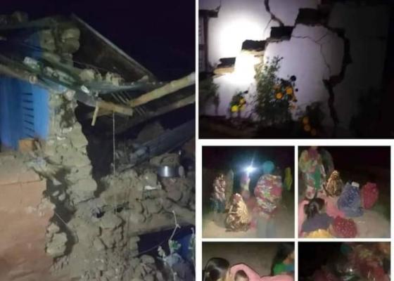 तस्विरमा हेनुहोस् जाजरकोटमा भूकम्पले गरेको क्षति 