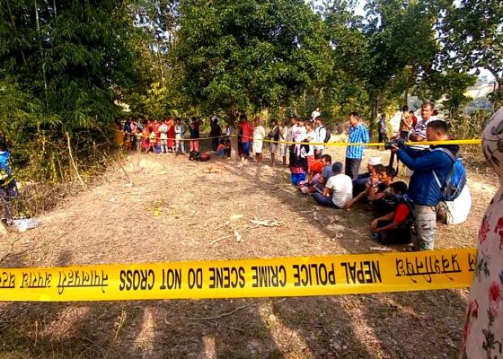 उदयपुरमा हत्या गरि श्रीमानको शब खाल्डोभित्र पुर्ने श्रीमति पक्राउ