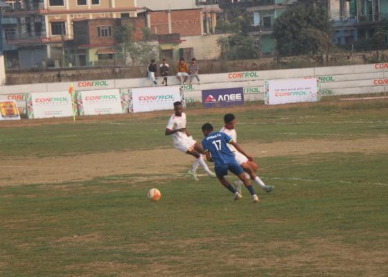 डिफेन्डिङ च्याम्पियन चर्च ब्याइज पहिलो खेलबाटै घर फर्कियो, धरान सेमिफाइनल प्रवेश