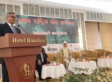 Bamboo Conference from March 27, NRB Governor calls for its use for green economy