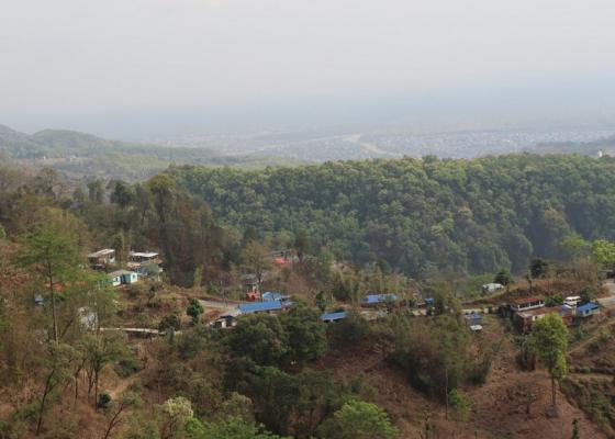 धरान आसपासका डाँडापाखा होटेल र पार्कले भरिँदै 