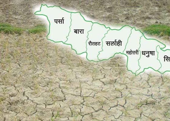 सुक्खाग्रस्त क्षेत्र मधेश, राहतको प्रतीक्षा