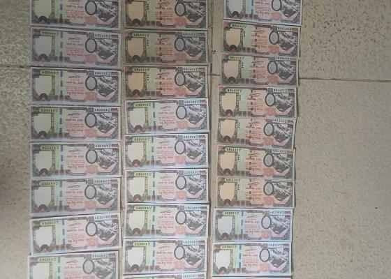 सुनसरीको भिमनगरनाकाबाट नक्कली नोट सहित दुई पक्राउ