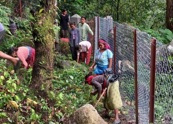 धार्मिक पर्यटकीय स्थल भोजपुरको गङ्गा खोला संरक्षणमा जुट्दै स्थानीयबासी