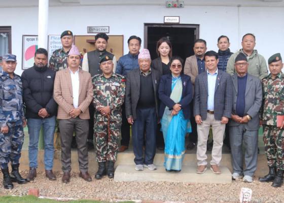 निशान पदमार्गमा पदयात्राको तयारी