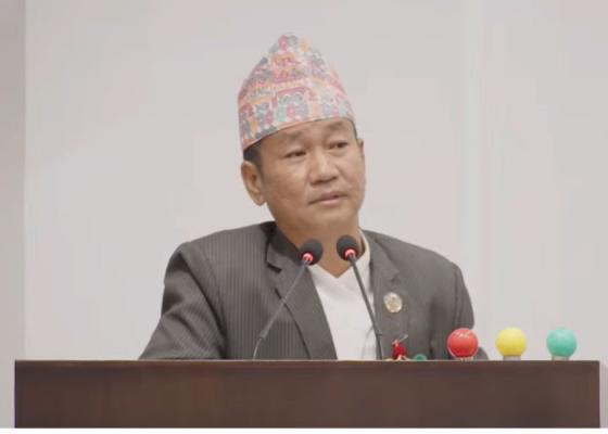 उपसभामुख आफ्नो पार्टीलाई हुन पर्ने हर्क साम्पाङको दावी उपसभामुख आफ्नो पार्टीलाई हुन पर्ने हर्क साम्पाङको दावी