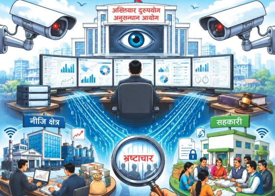 सहकारी र निजी क्षेत्र पनि अख्तियारको दायरामा सहकारी र निजी क्षेत्र पनि अख्तियारको दायरामा