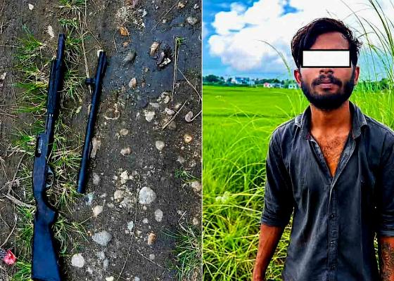 दमक प्रहरी कार्यालयबाट लुटिएको सटगन लुकाएको आरोपमा युवक पक्राउ दमक प्रहरी कार्यालयबाट लुटिएको सटगन लुकाएको आरोपमा युवक पक्राउ