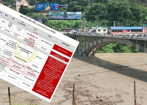 कोशी प्रदेशको इलाम सहित नौ जिल्लाका सडकमा बाढीको असर, सवारी सञ्चालनमा रोक कोशी प्रदेशको इलाम सहित नौ जिल्लाका सडकमा बाढीको असर, सवारी सञ्चालनमा रोक