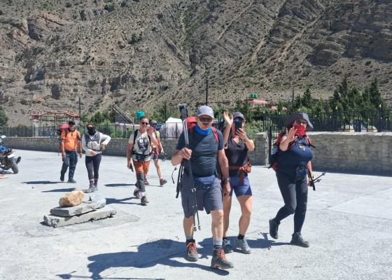 रसुवा बाढीपछि मुस्ताङमा पर्यटक आगमन घट्यो