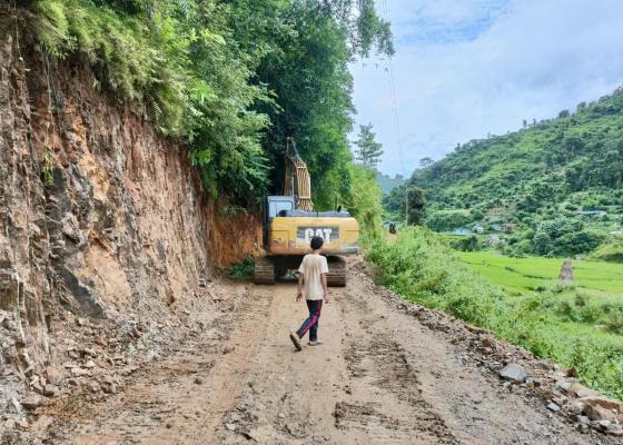 भोटेकोशी बाढीपछि वैकल्पिक सडक सञ्चालनमा, रसुवा–धादिङ–नुवाकोटको यातायात सहज बनाउने प्रयास