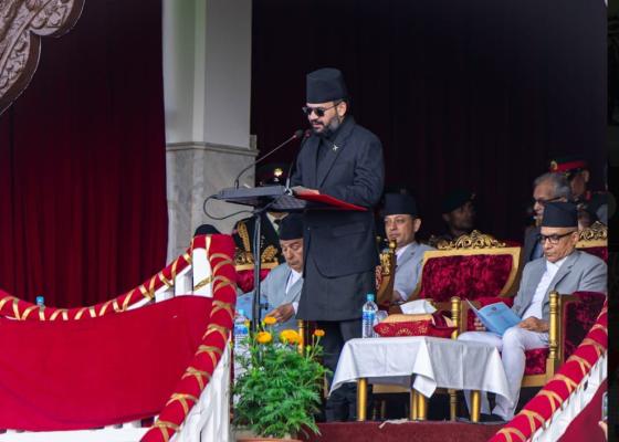 ‘संविधान कागजको खोस्टो होइन, कामबाट पूरा गर्नुपर्छ’ः प्रधानमन्त्री शाह