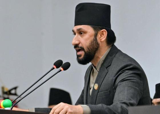 सत्ता र प्रतिपक्षको परम्परागत सोचबाट माथि उठेर जलवायु न्यायका लागि जुटौँः सभापति लामिछाने